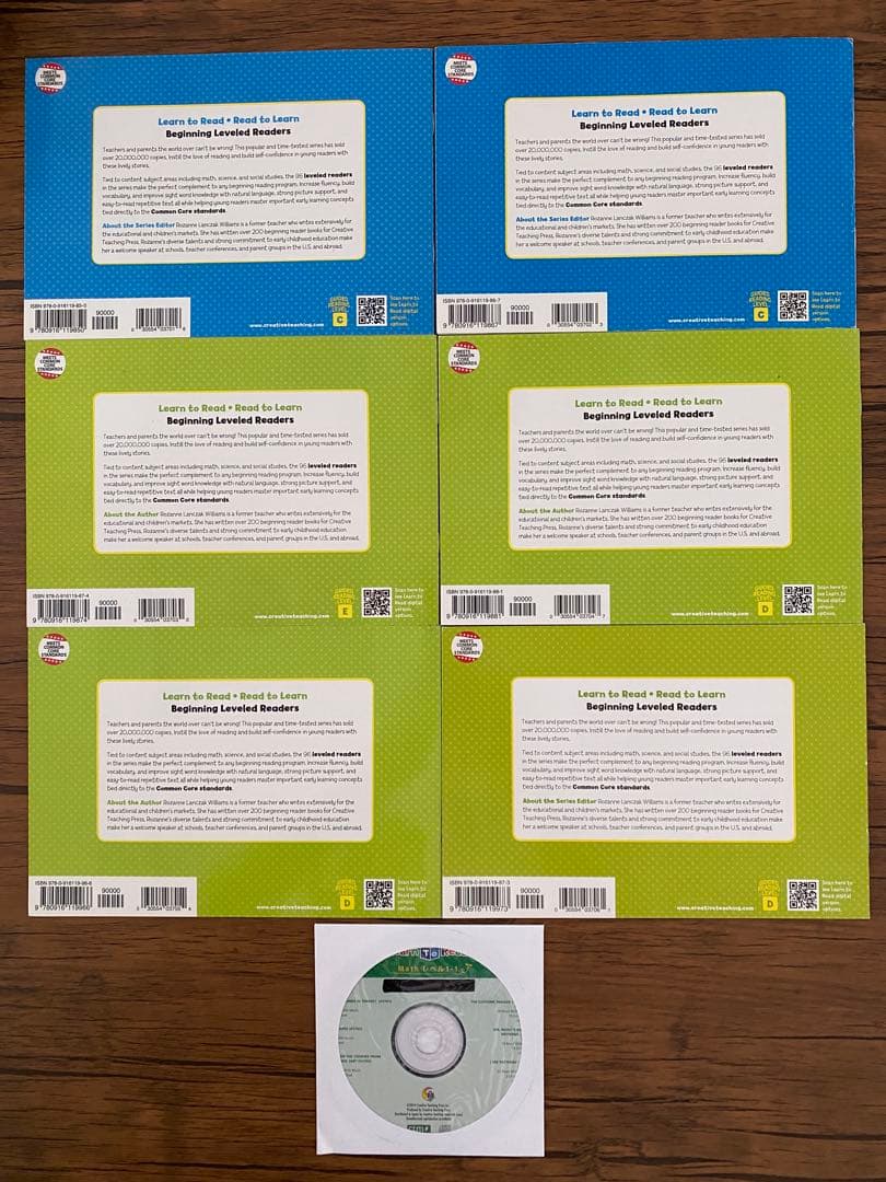 CTP レベル1-1 &2 英語絵本6冊×6セット