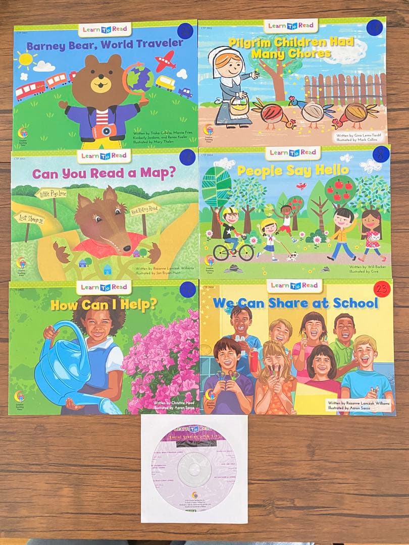 CTP レベル1-1 &2 英語絵本6冊×6セット