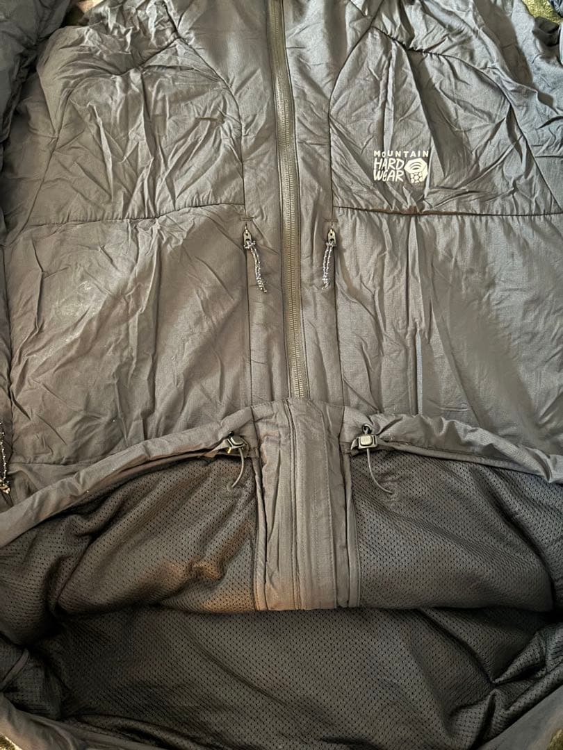 MOUNTAIN HARDWEAR コアエアシェルウォームフーディ保温ジャケット