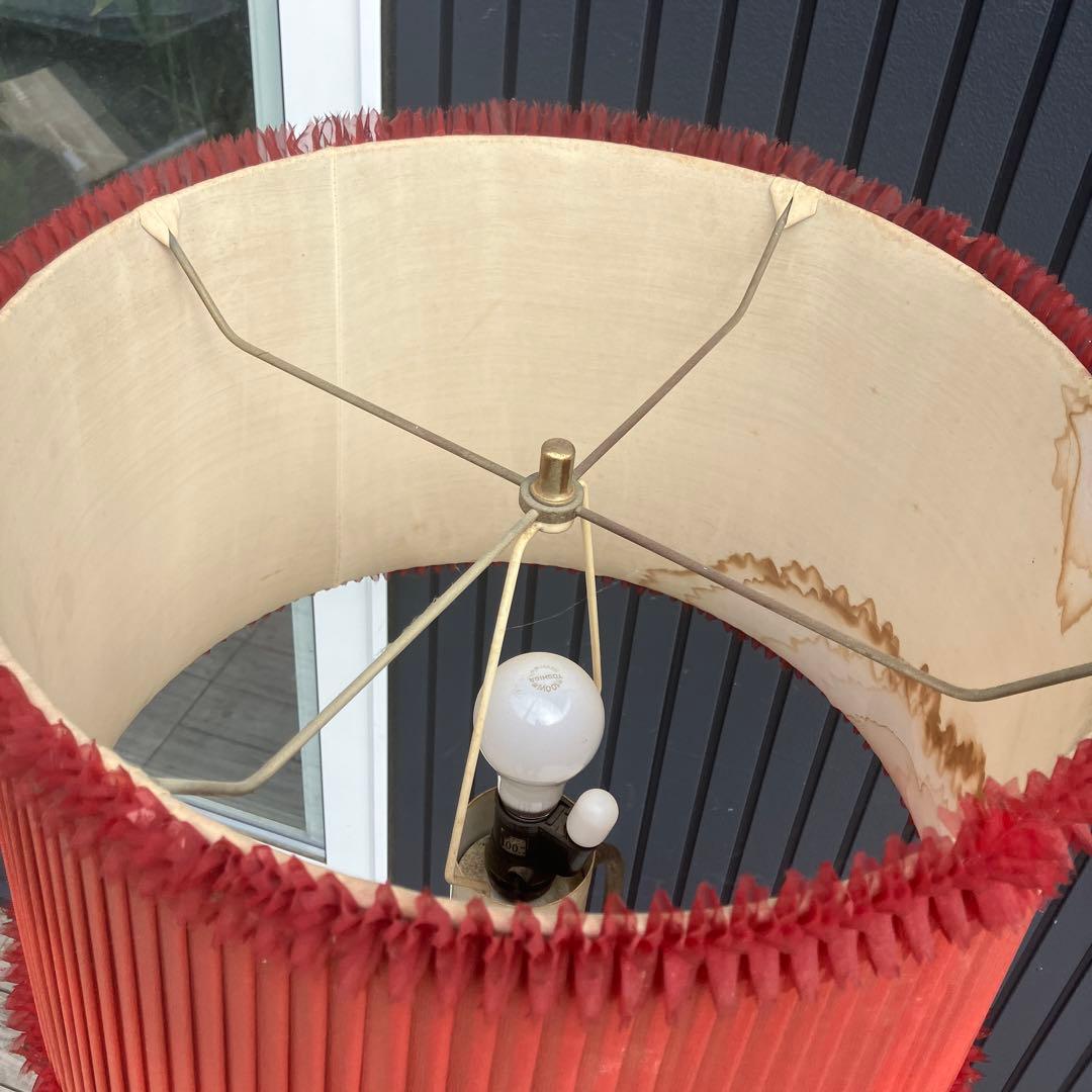 昭和レトロ 東芝 スタンドライト シェードランプ フロアライト フロアスタンド