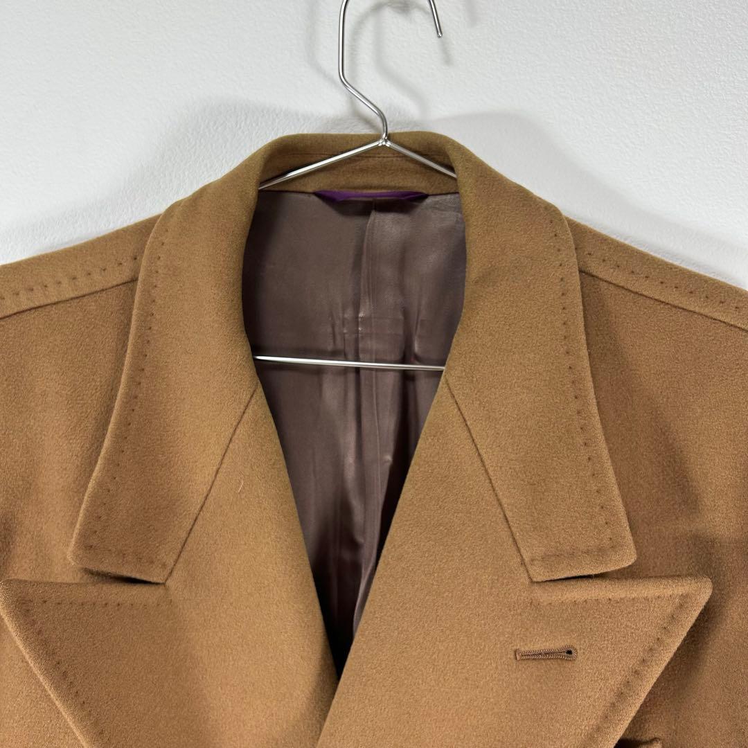極美品✨ポールスミス　コレクション　ダブルブレスト　チェスターコート　キャメル