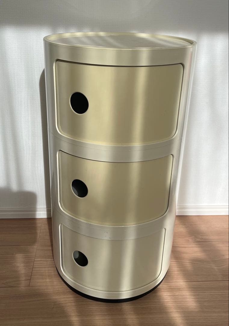 【正規品】 カルテル コンポニビリ 3段 ホワイト Kartell