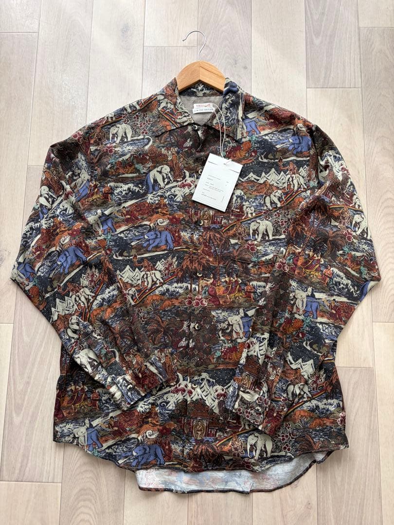 NICENESS KRIST / ブティハワイアンプリントシャツL/S