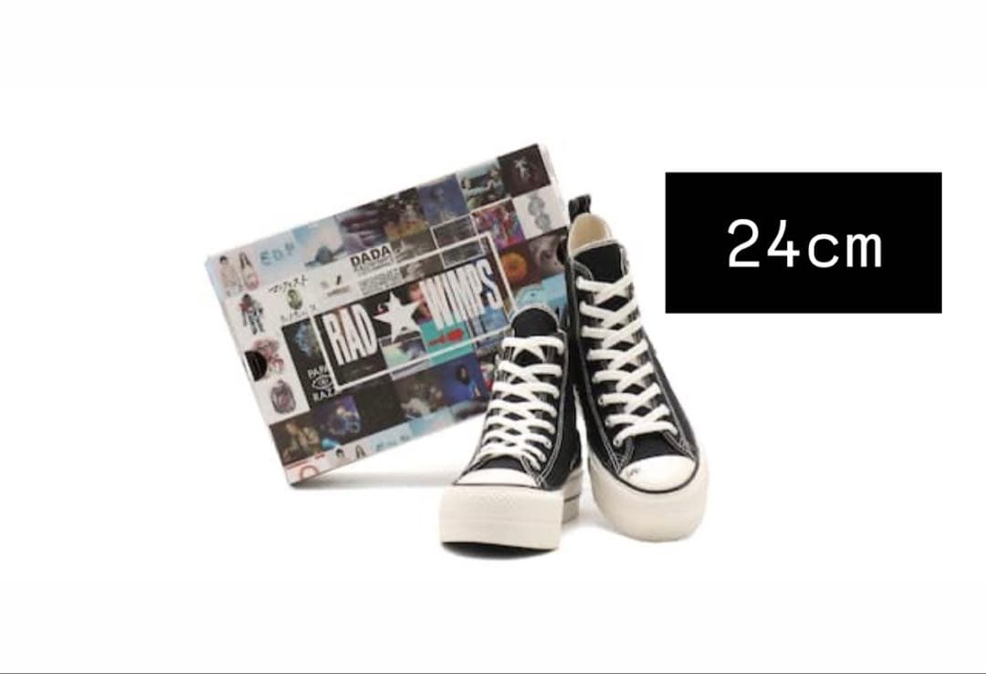 靴 CONVERSE RADWIMPS 20th ANNIVERSARY 24cm