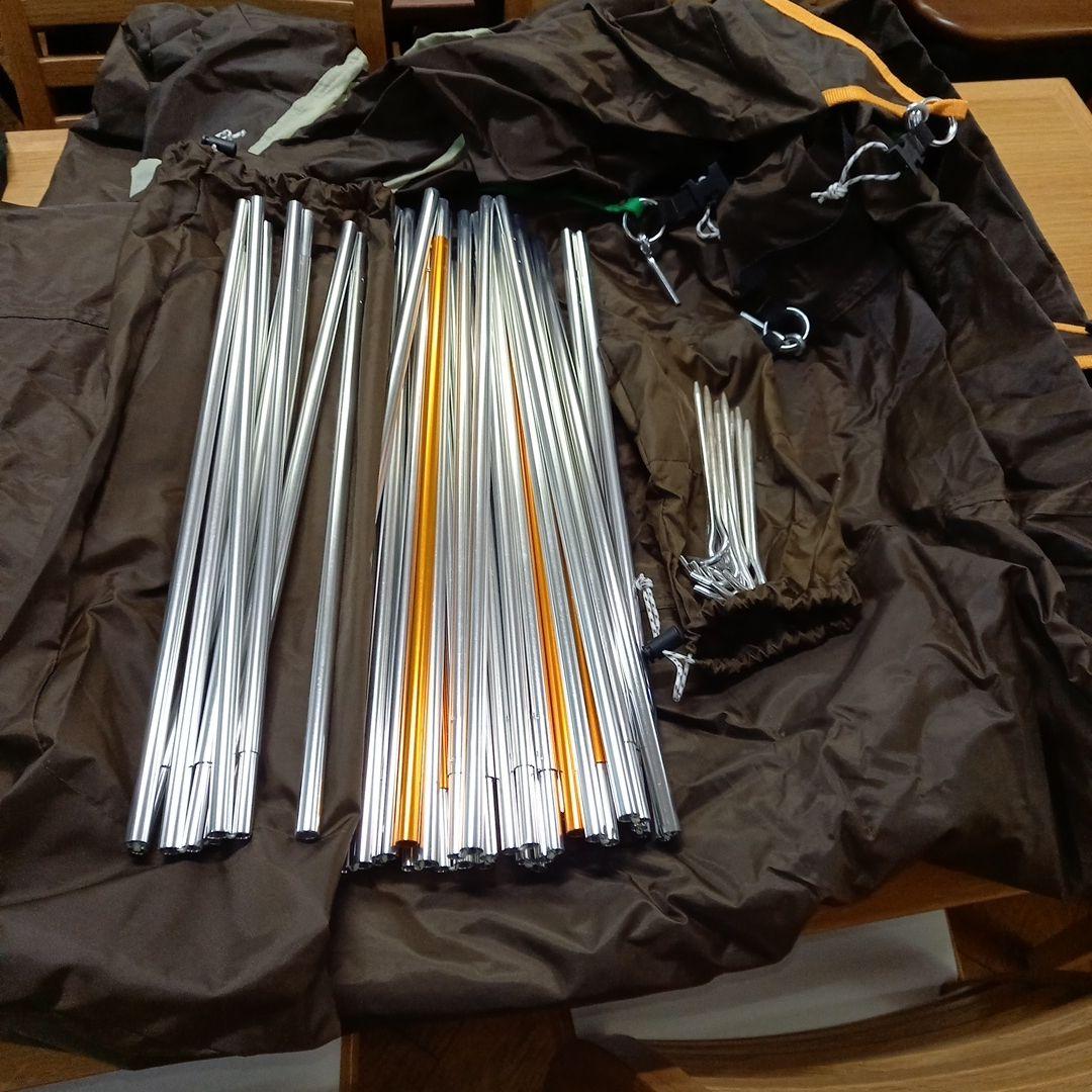 美品　スノーピーク　アメニティードームM　フロアマット　テント　SDE-001