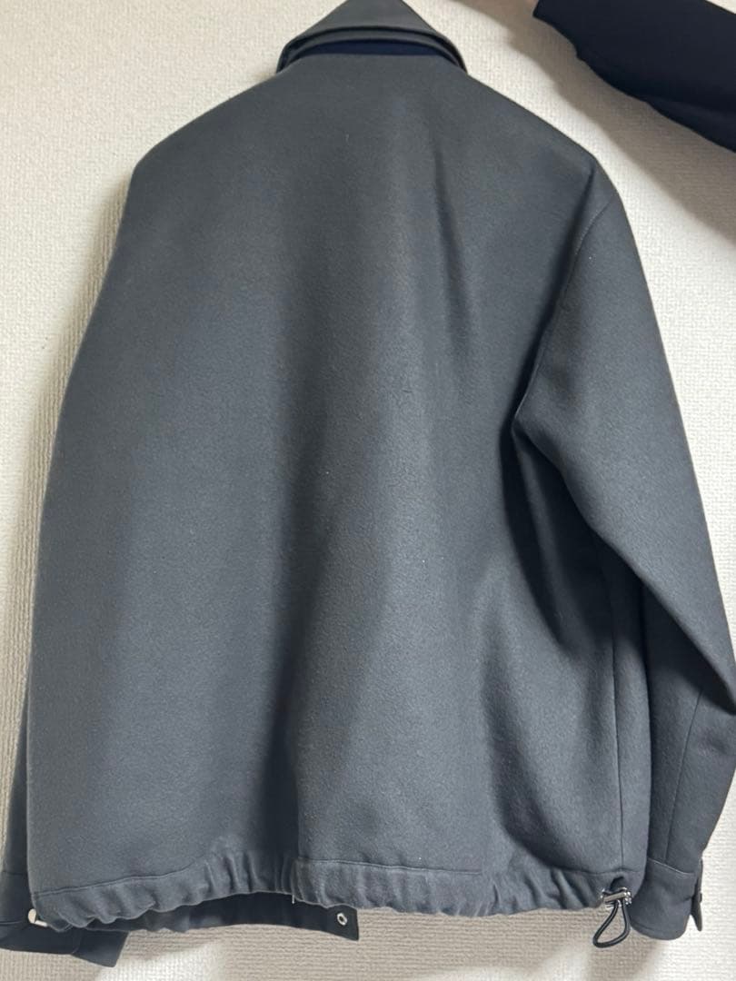 マ*オ様 Sacai Wool Melton Blouson サイズ2 切替ジャ