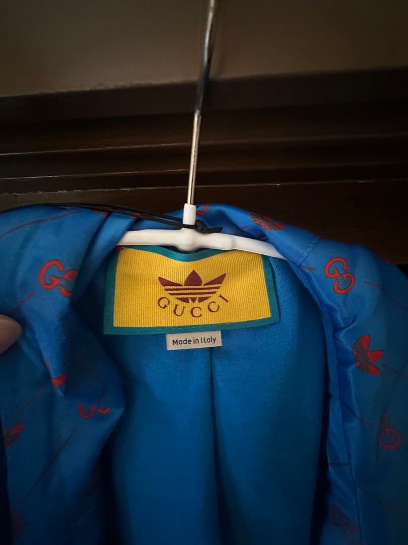 GUCCI×adidas ロゴプリント ジャージ M