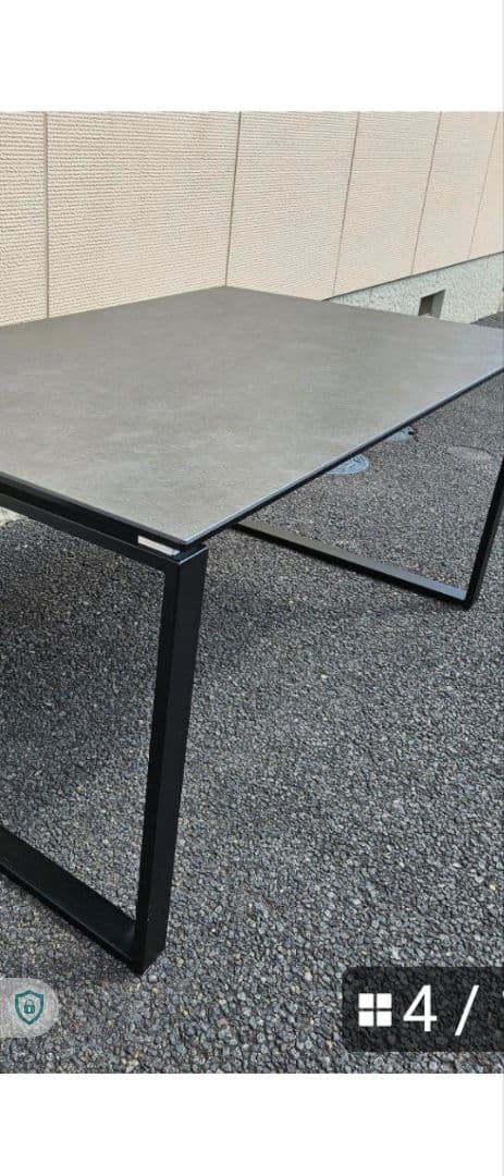 ニトリ　セラミックダイニングテーブル　幅150cm送料込み