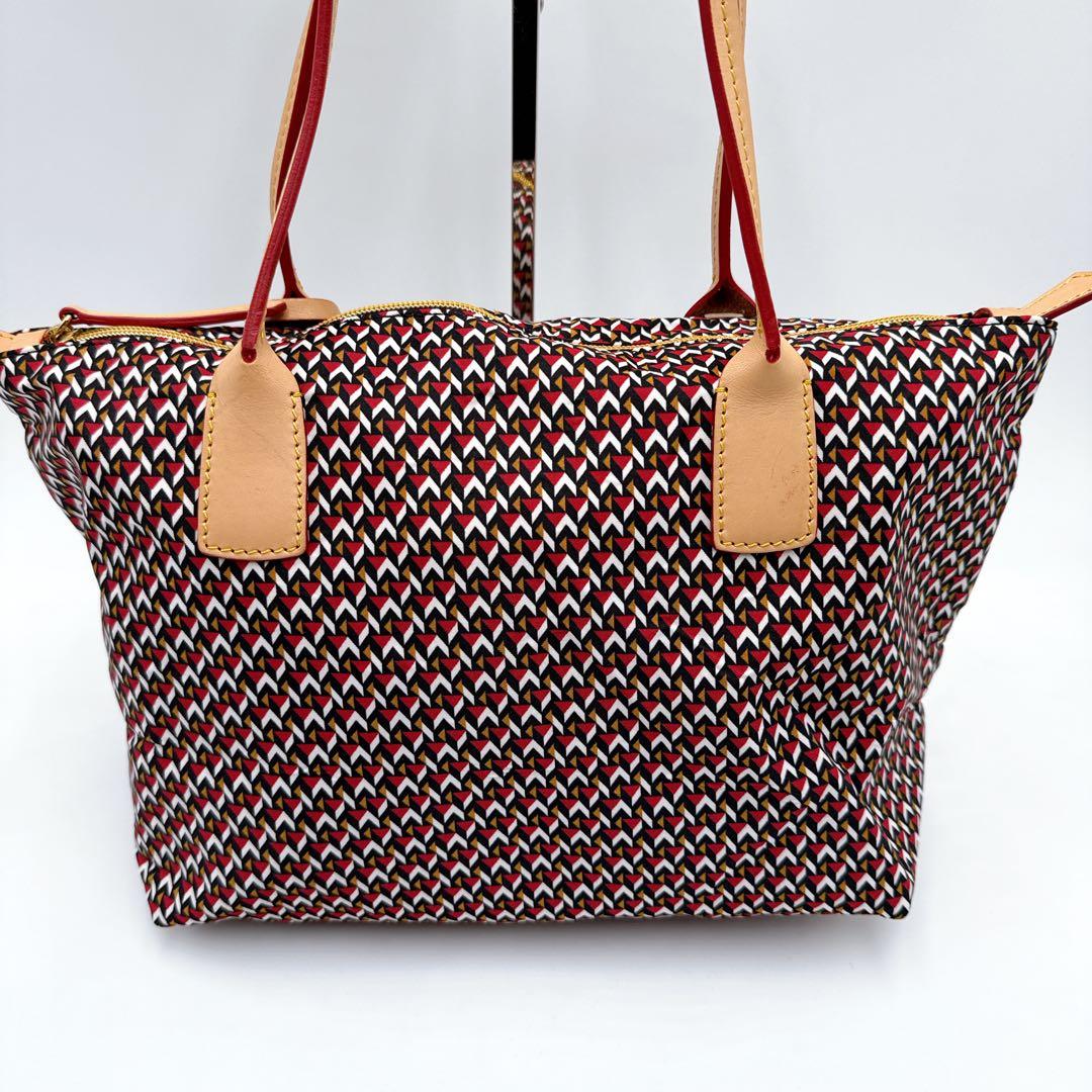 ロベルタピエリ TATAMI トートバッグ 人気 タタミ柄 レザー×ナイロン