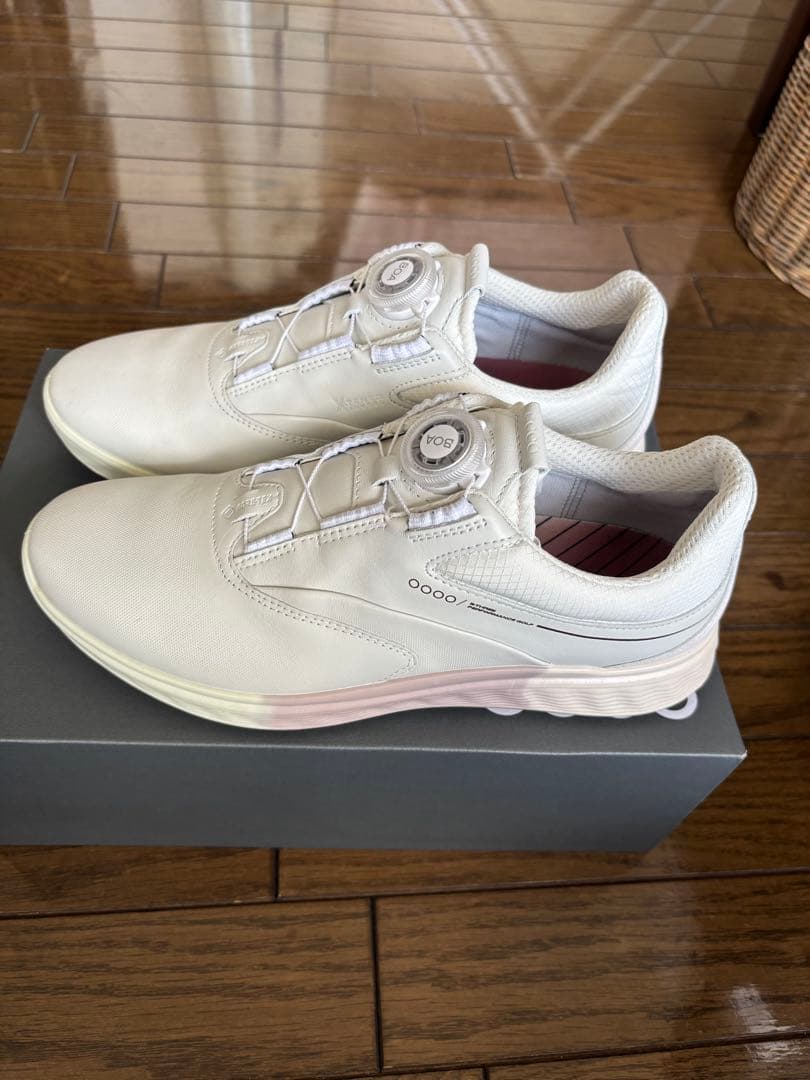 ECCO ゴルフシューズ 39 ホワイト