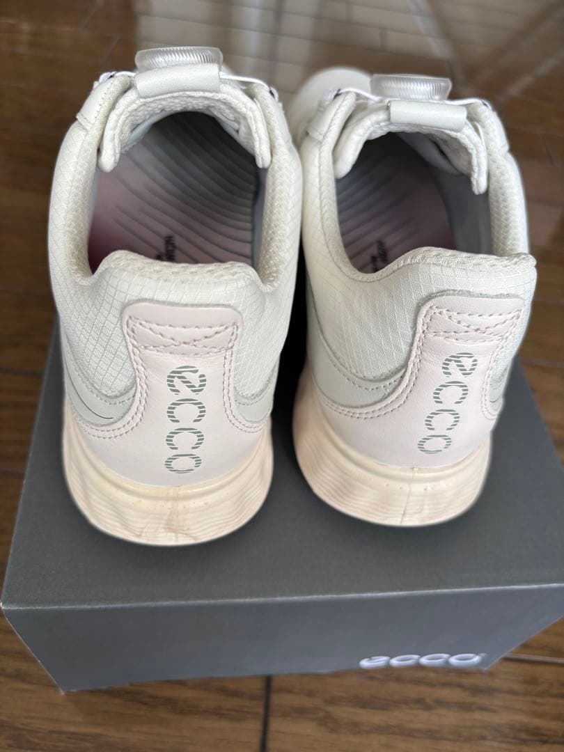 ECCO ゴルフシューズ 39 ホワイト