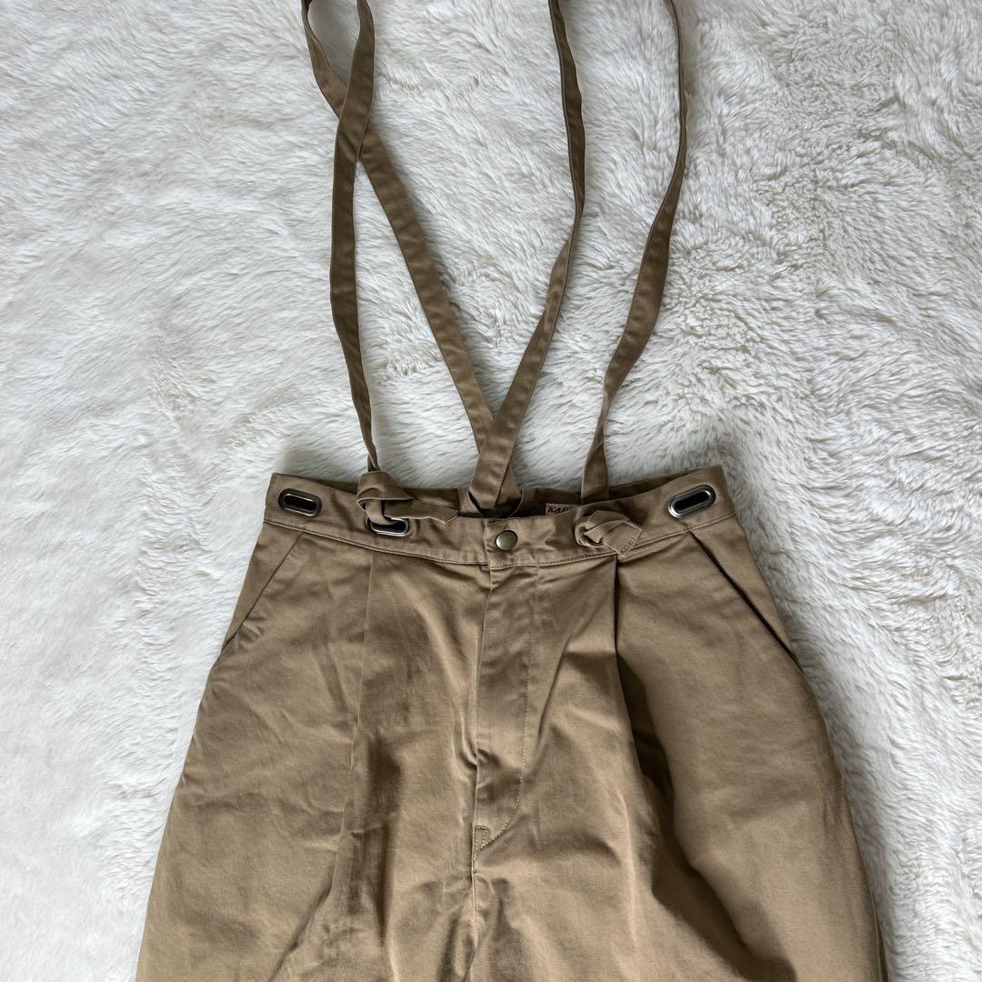 kapital /キャピタル /サロペット 肩ヒモ付きパンツ XS ベージュ