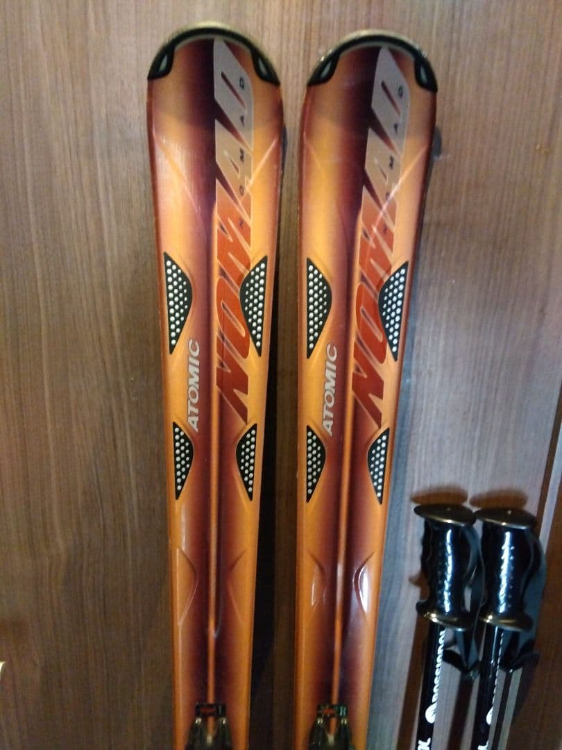 ハイブランド✨️ATOMIC/レディース用/スキーセット/メンテ・WAX済み✔