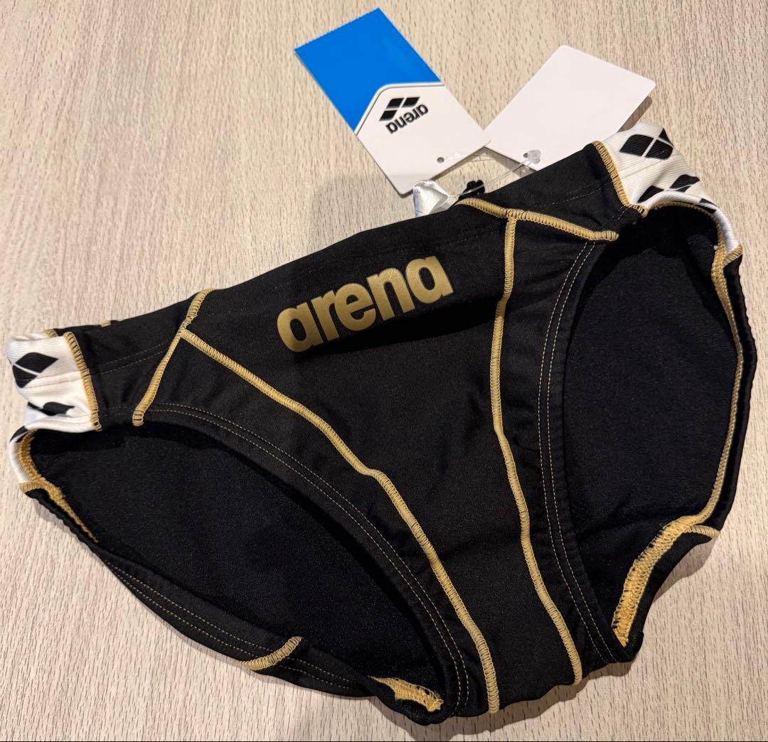 【新作】arena 競泳水着 競パン　ブラック　S