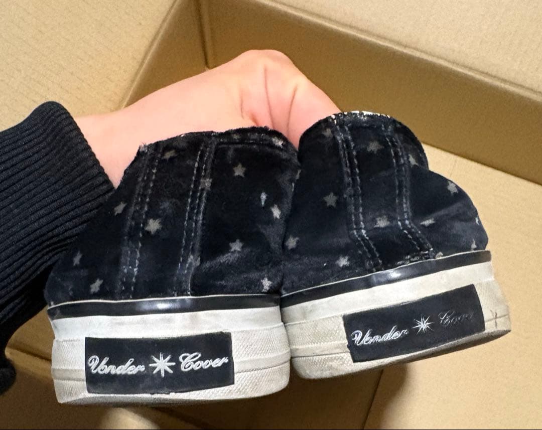 undercover 魔女期　星柄　ベロア　ALL STAR 型　XL