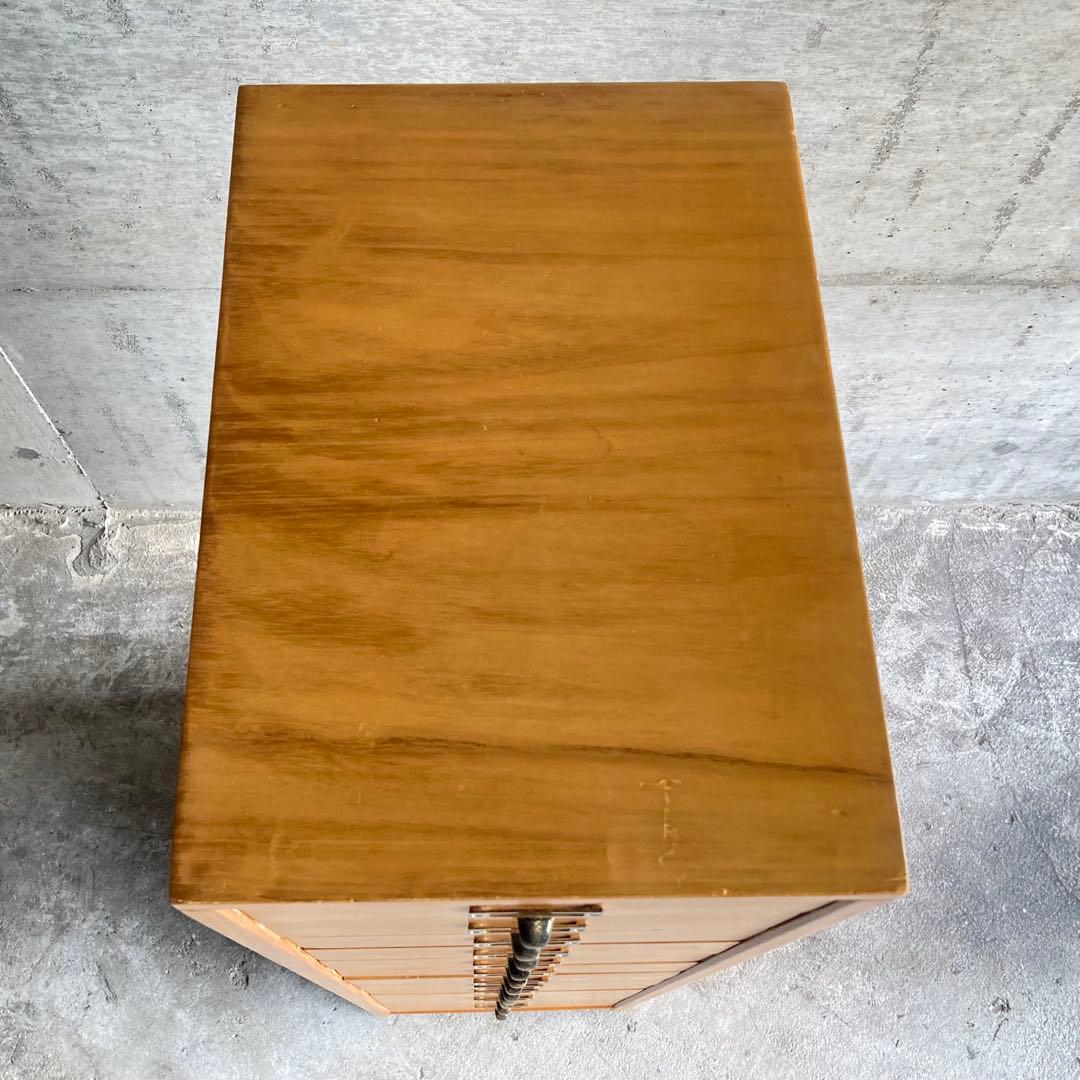 チェスト 多段 11段 引き出し キャビネット ワゴン 箪笥 キャスター付 木製