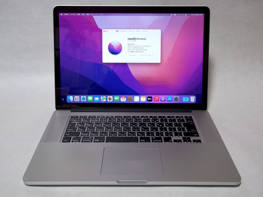 ☆☆動作良品 MacBook Pro 2015 15インチ 16G/128G☆☆