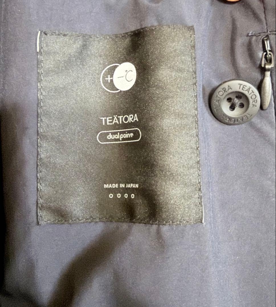 ジャケット・アウター TEATORA DUAL POINT DEVICE COAT NAVY 4