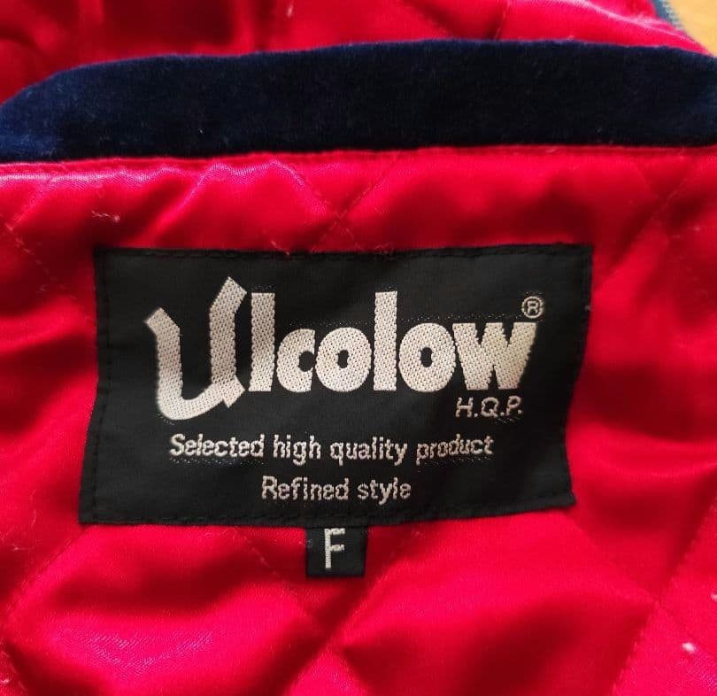 ulcolow スカジャン 別珍 白虎 昇龍 90's YOKOSUKA 刺繍