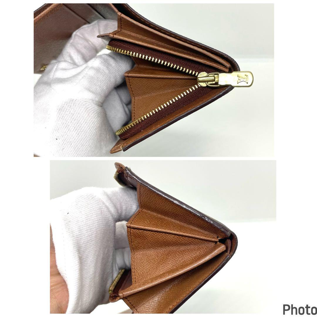 ルイヴィトン　モノグラム　ポルトビエトレゾール　折り財布