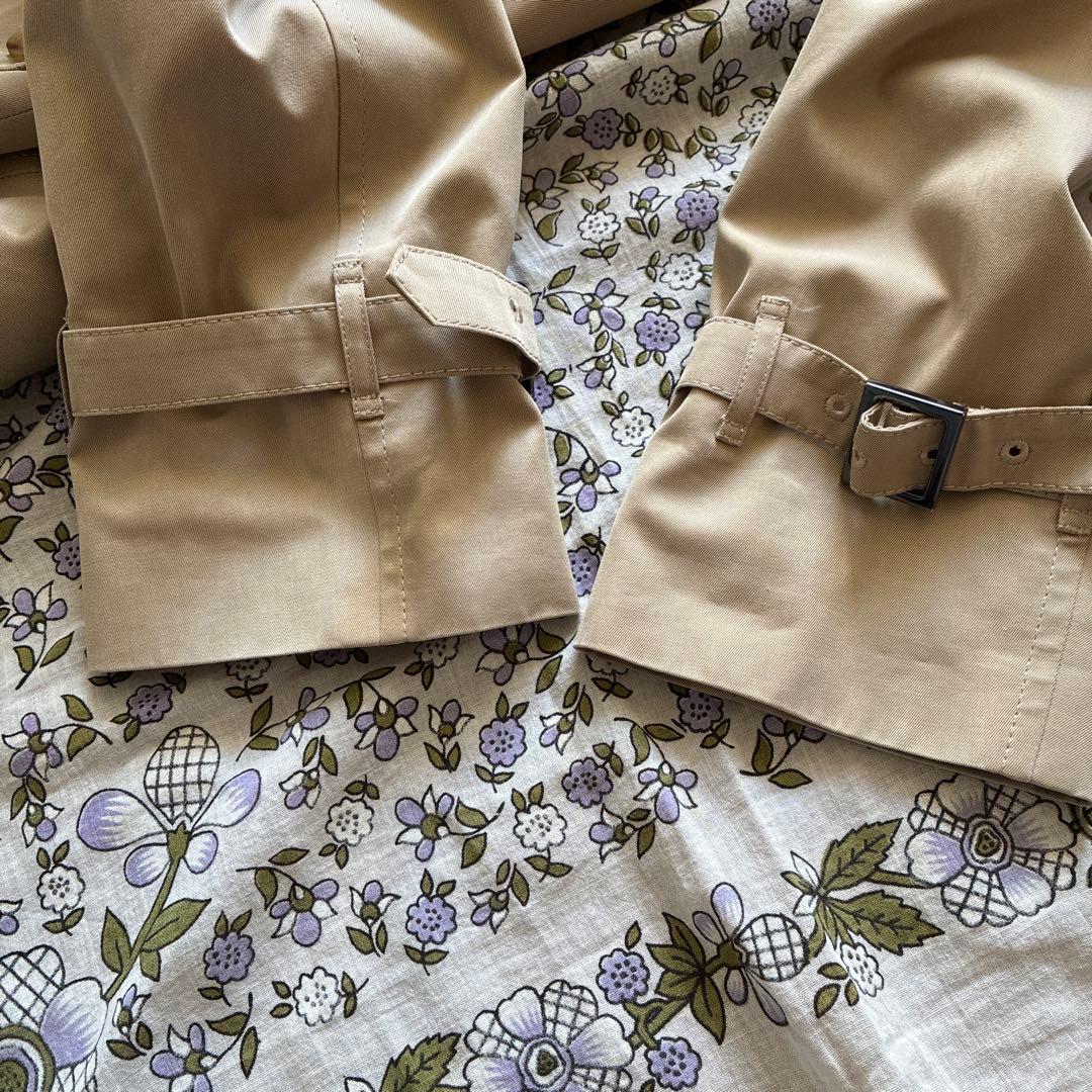 アクアスキュータム　ダブルブレスト トレンチコート　ライナーとべルト付き