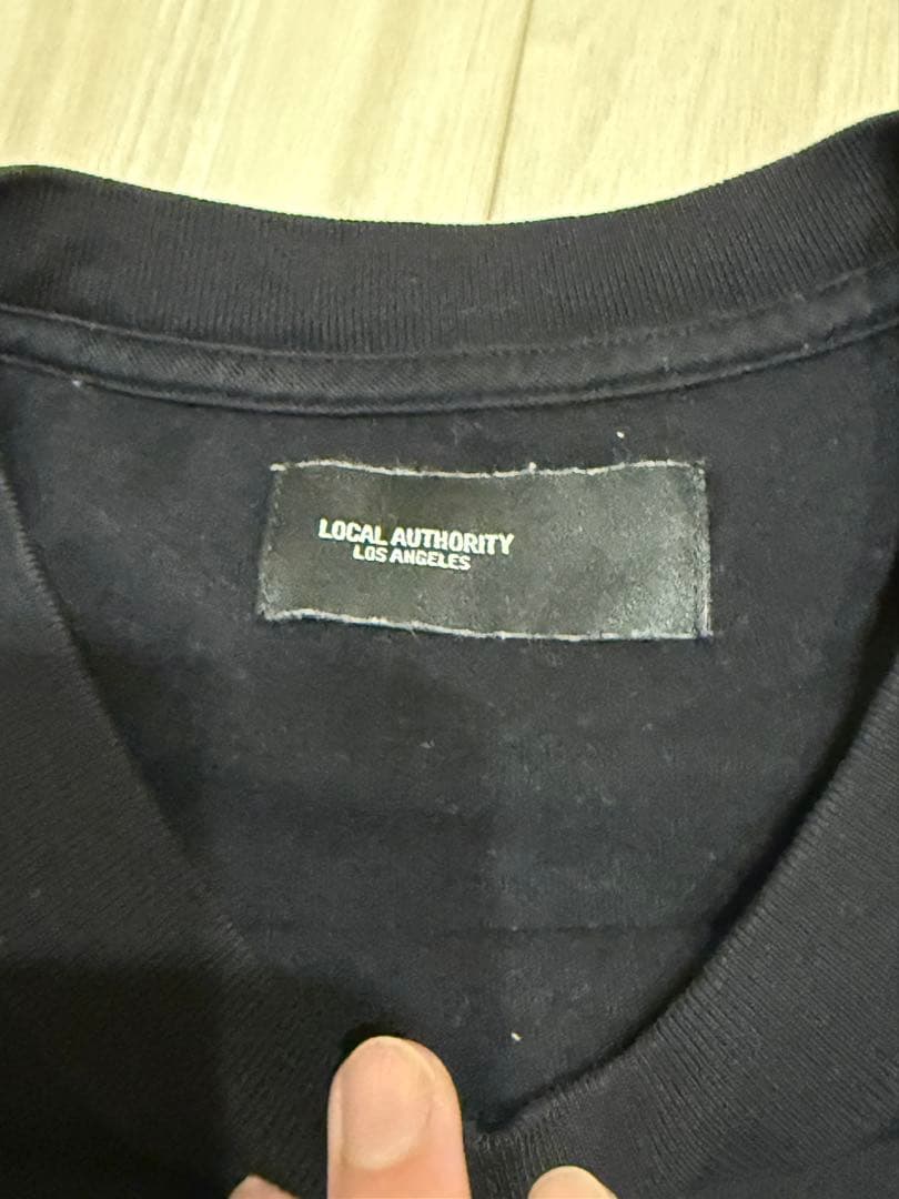 local authority ロンT ブラック L