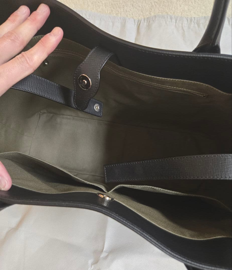 【美品】FARO Cartello Tote Large ファーロ ブラック