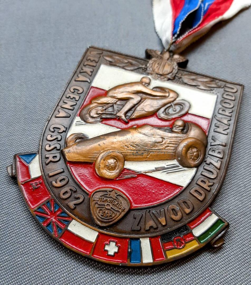 激AUTOMOTO PLAKETA FIM/ブラハム フォード/ノートン/ホンダ