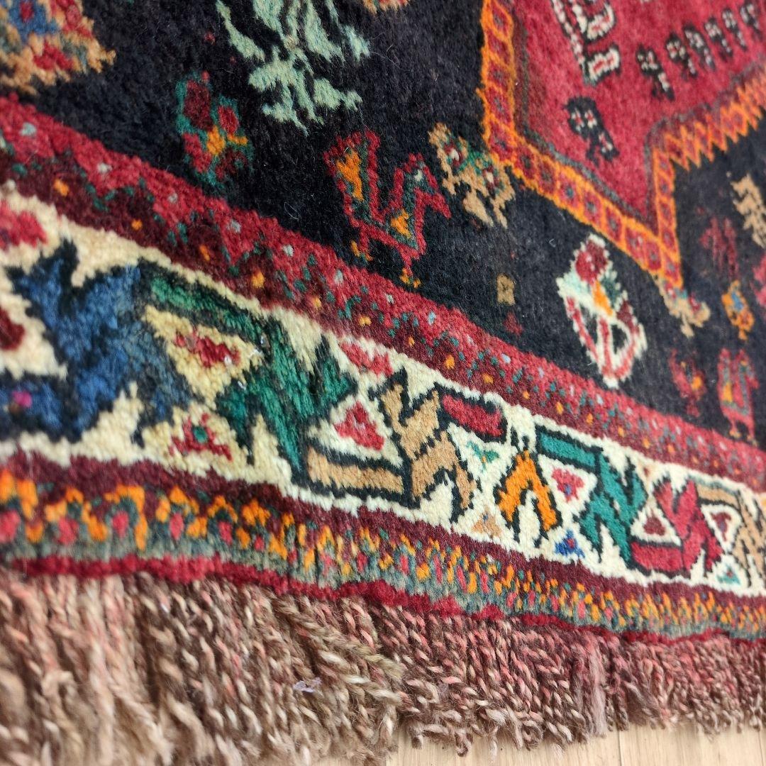 ペルシャ絨毯　シ－ラーズ産 225x145 クリーニング済 shiraz