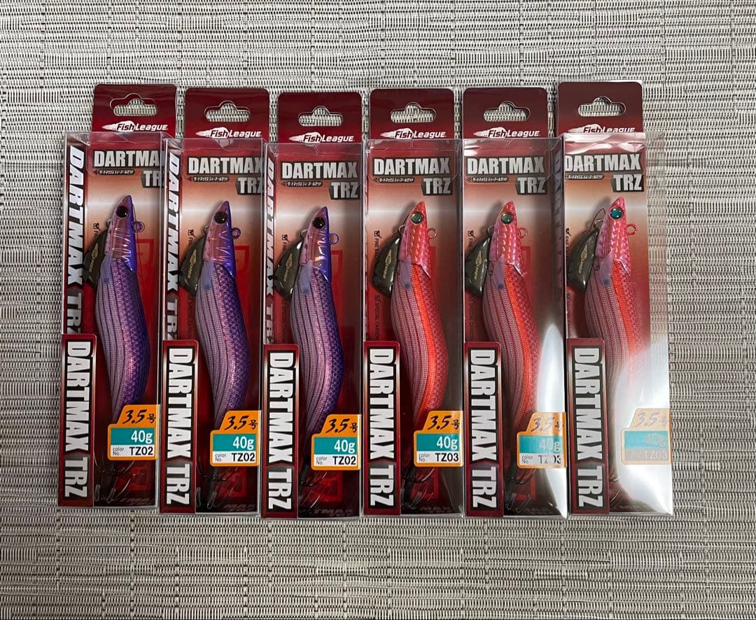 エギリー ダートマックス TRZ 40g TZ02×3個TZ03×3個