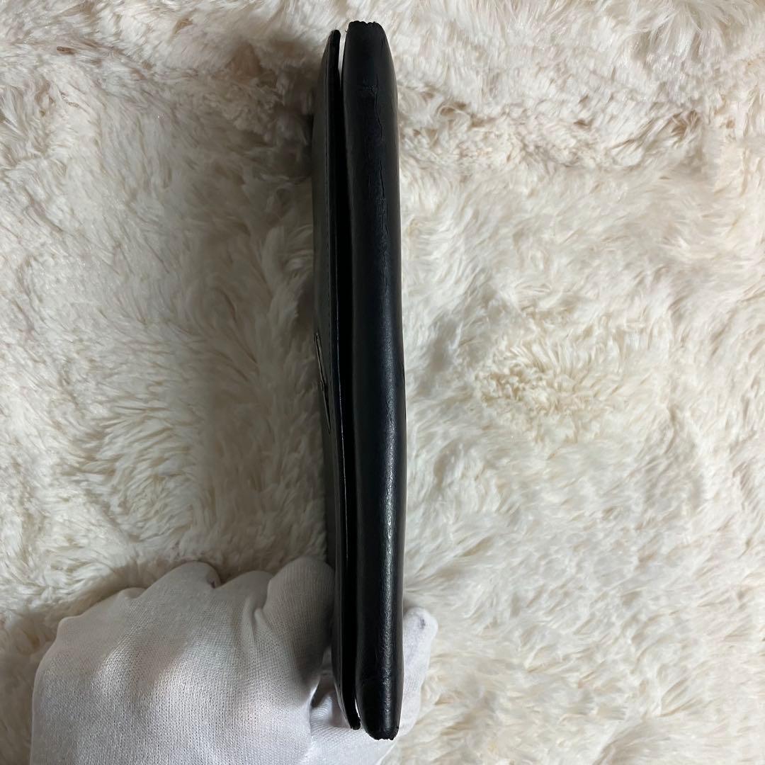 PRADA 長財布 三角ロゴ　サファイアーノレザー