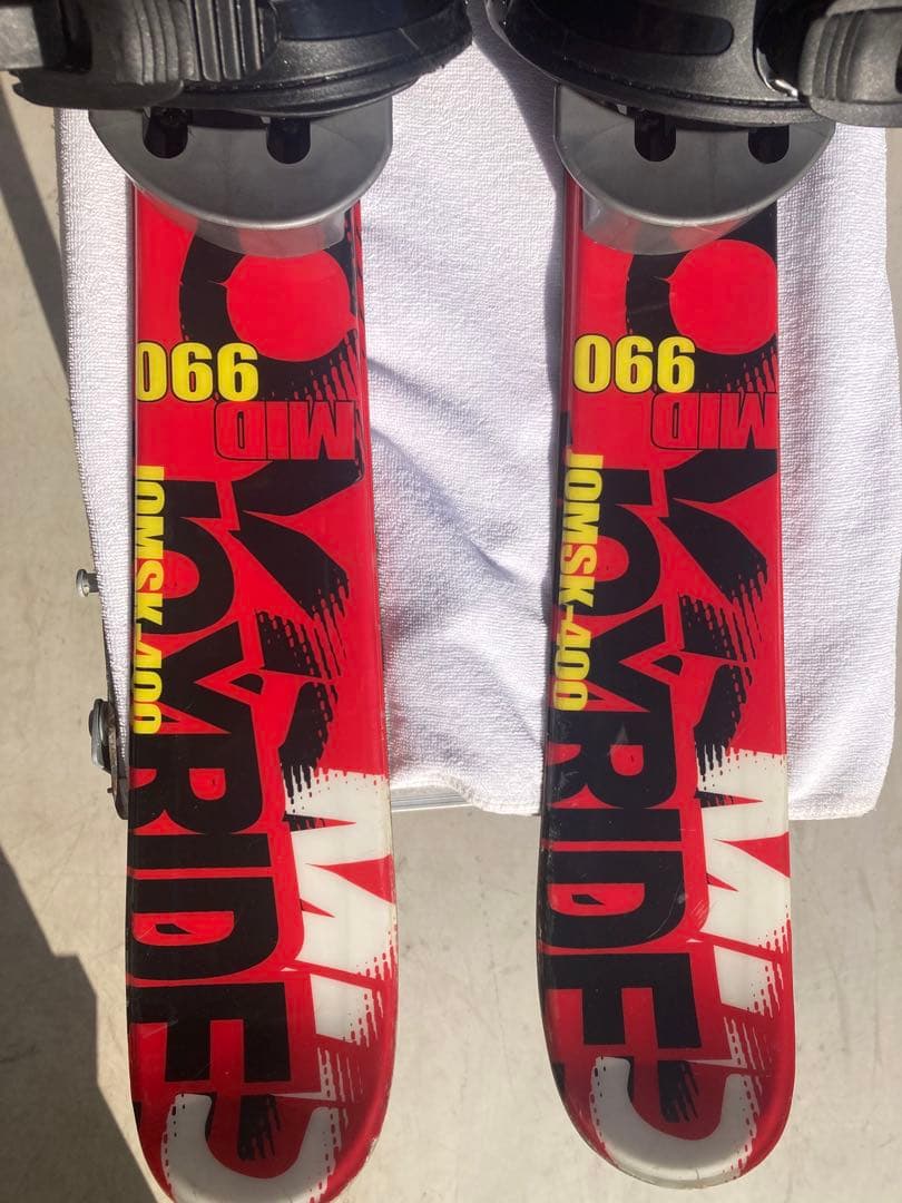 ショートスキー(ファン) スノーボードブーツ用　JOYRIDE ビィンディング無