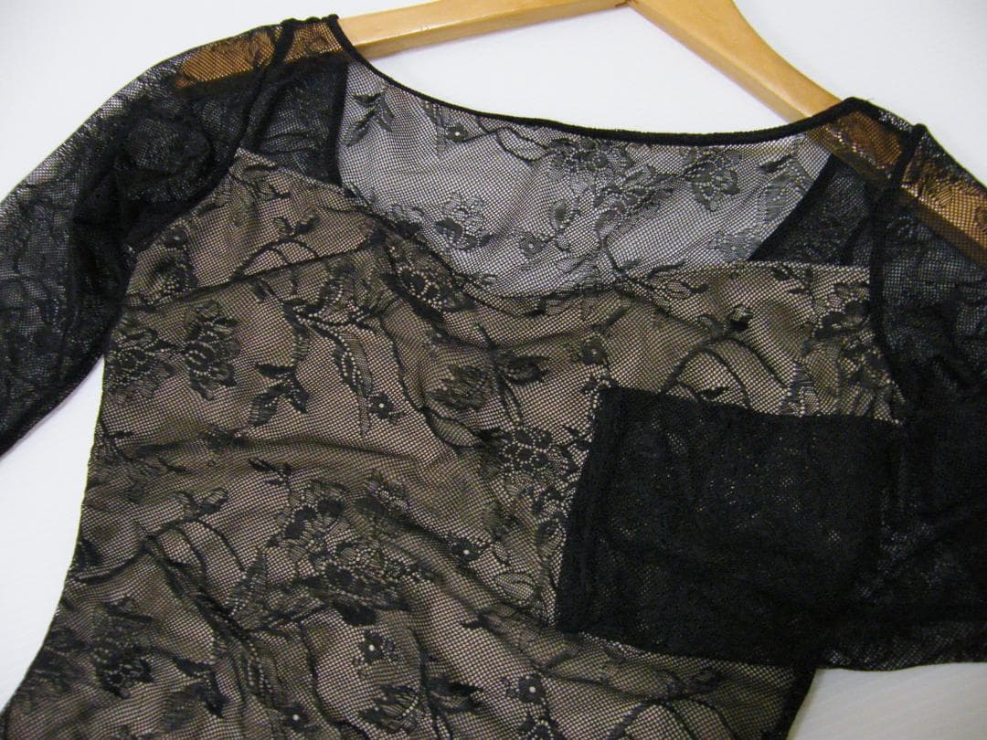 未使用 Chacott BALLET チャコット 6分袖レオタード