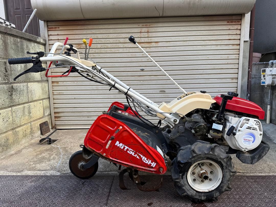 ★実働★三菱製ガソリン式耕運機★MMR7★100キロ未満陸送費込★