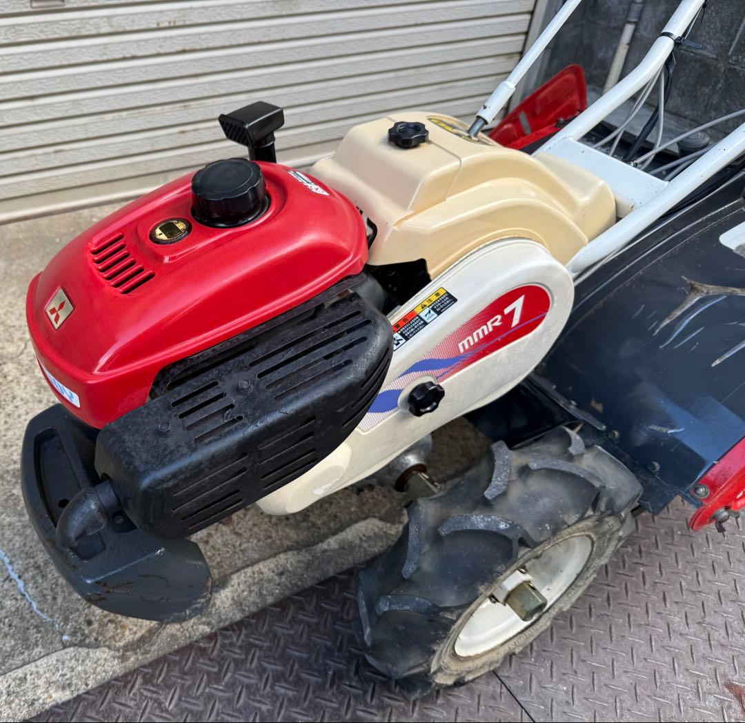 ★実働★三菱製ガソリン式耕運機★MMR7★100キロ未満陸送費込★