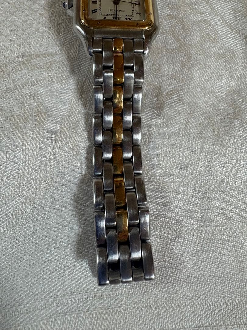 【美品】Cartier カルティエ パンテールMMデイト 1ロウ クォーツ