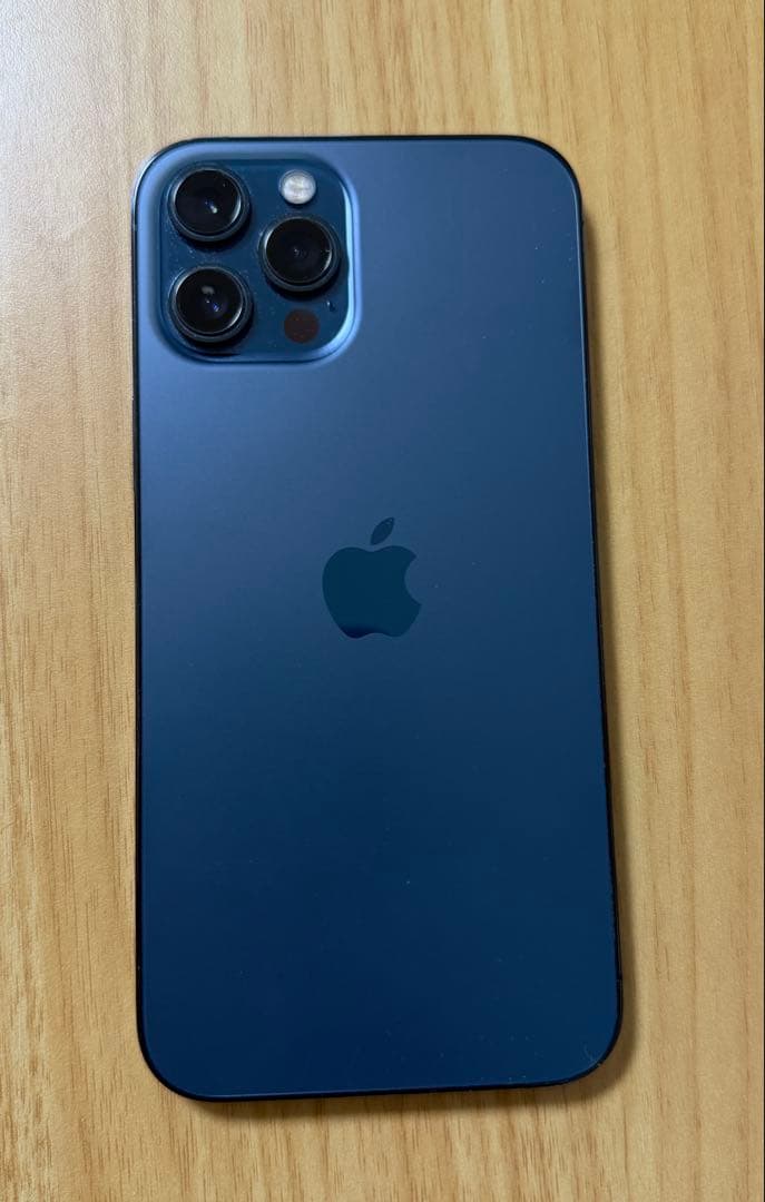 iPhone12ProMax128GB ブルー バッテリー71% 本体のみ