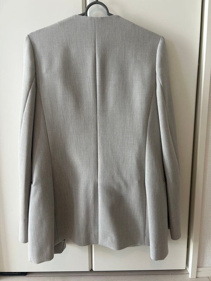 ダブルクロス ダブル ジャケット テーパードパンツ-ウォッシャブル◇No03◇