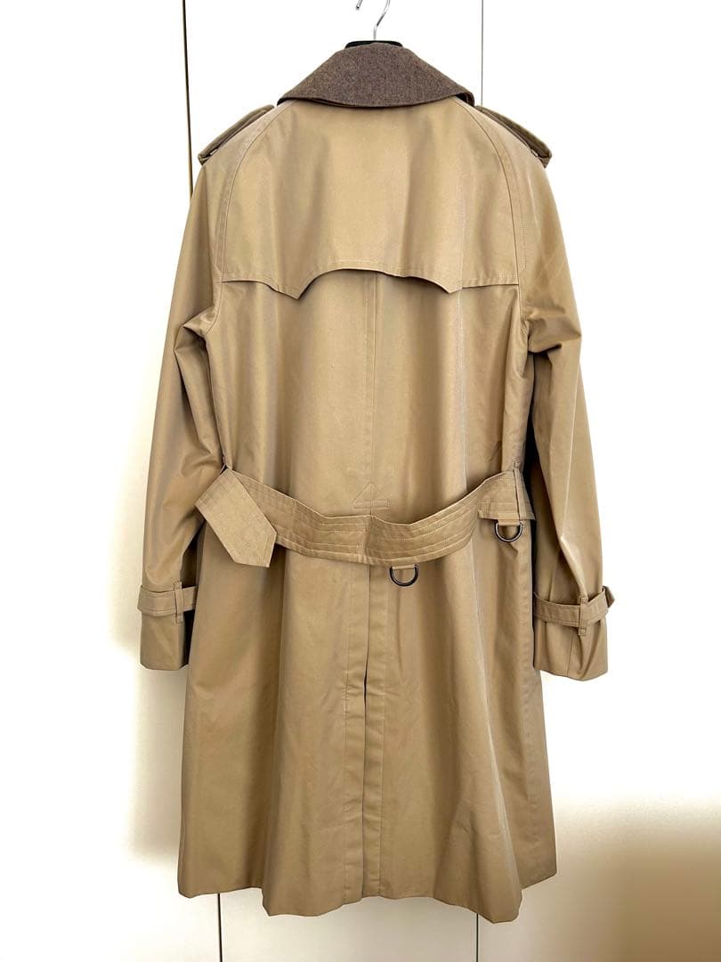 【着用数回の美品】マッキントッシュ•ロンドン Wトレンチコート