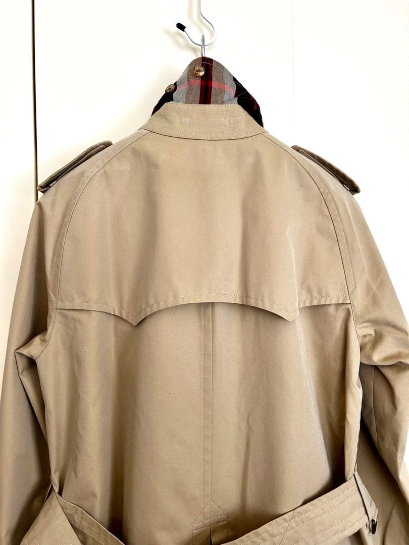 【着用数回の美品】マッキントッシュ•ロンドン Wトレンチコート