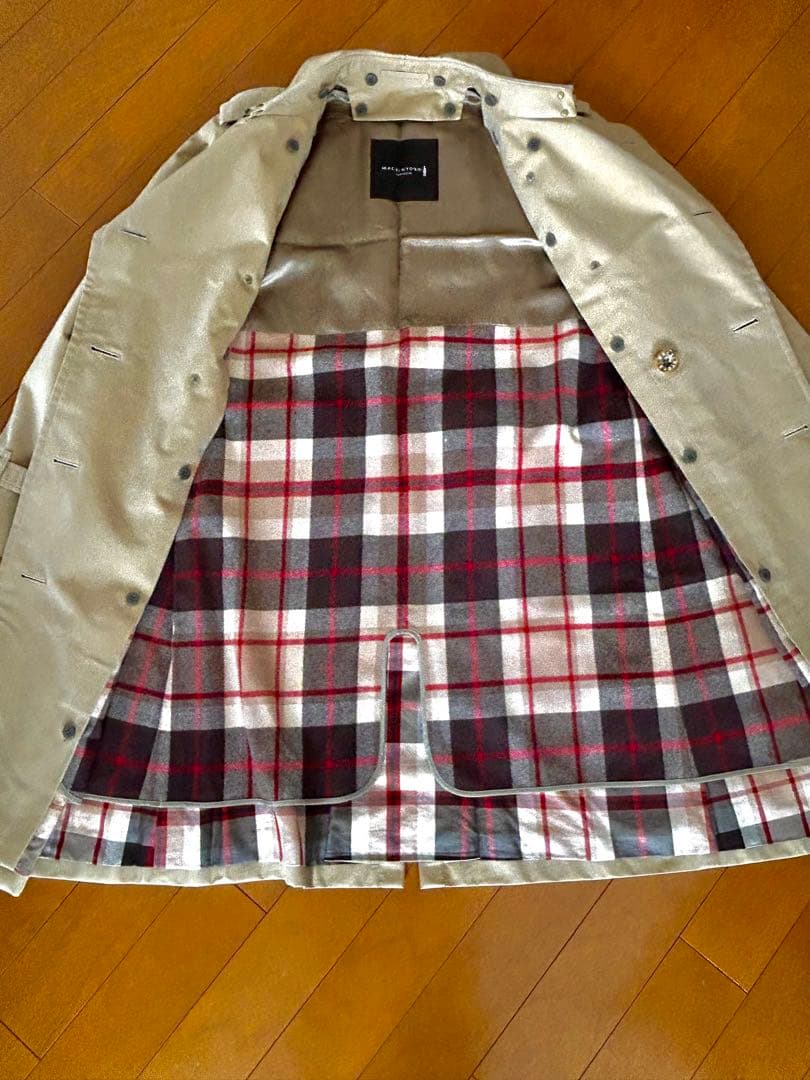 【着用数回の美品】マッキントッシュ•ロンドン Wトレンチコート