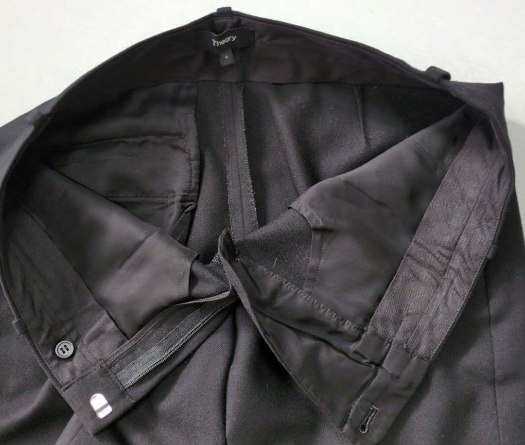 お値引き【美品✨️】Theory　LIGHT SAXONY2 サイズL 黒