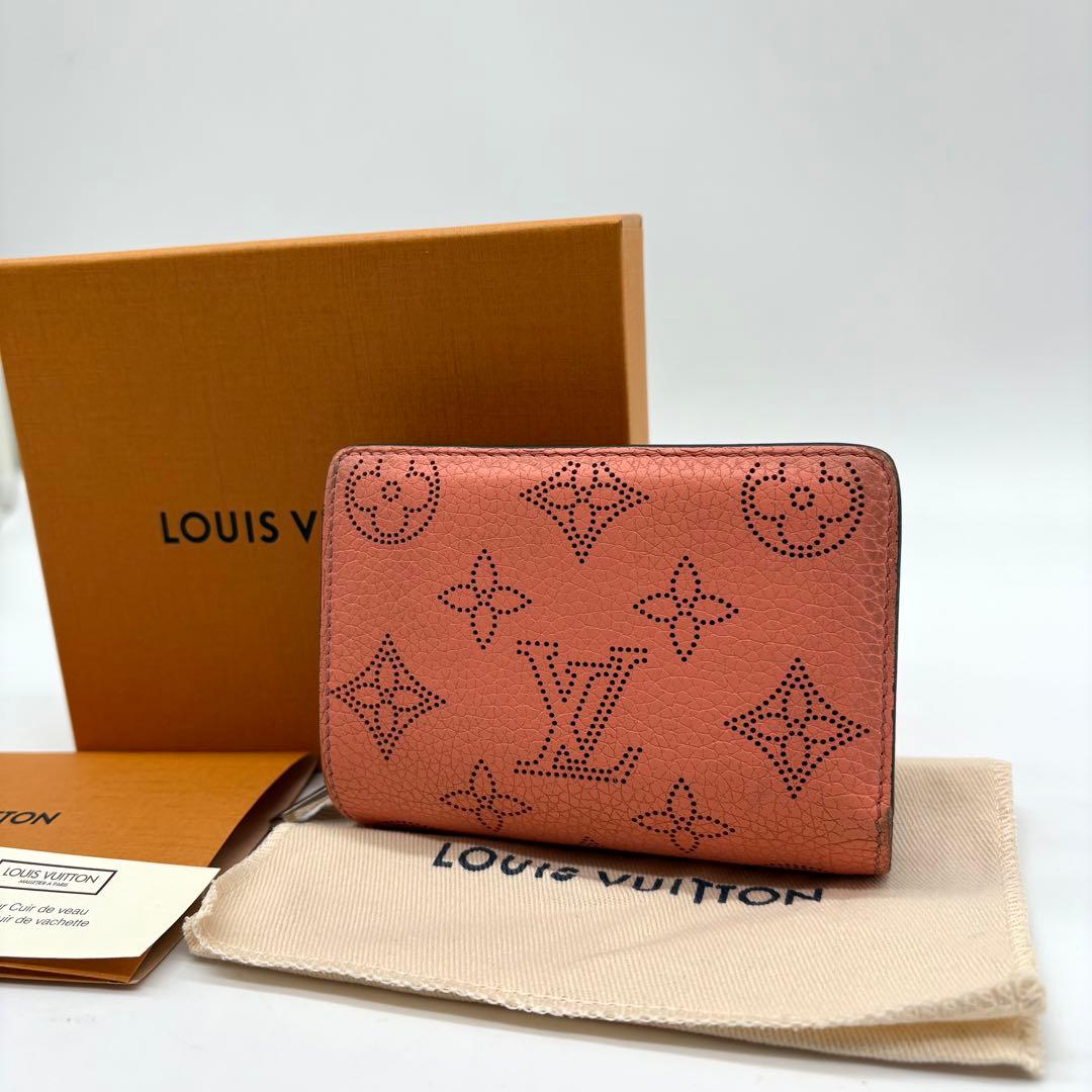 【IC搭載】ルイヴィトン マヒナ ポルトフォイユクレア トロピカルコーラル