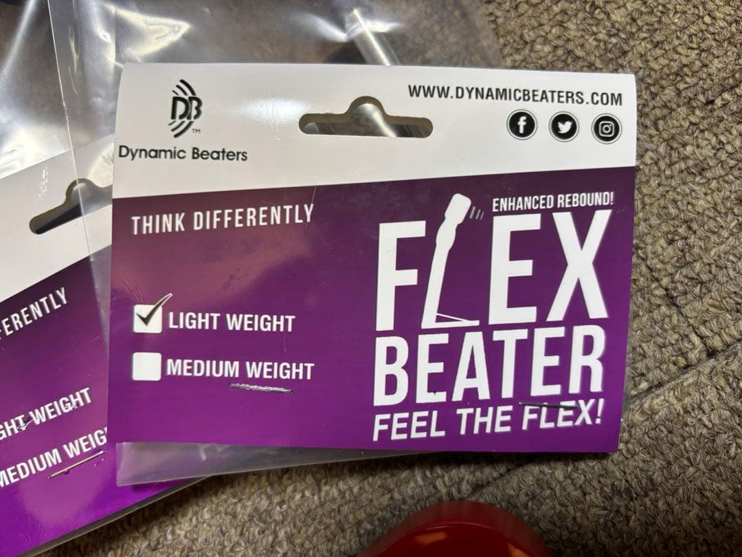 FlexBeater しなるビーター Light [1月ロット80g]1本残7