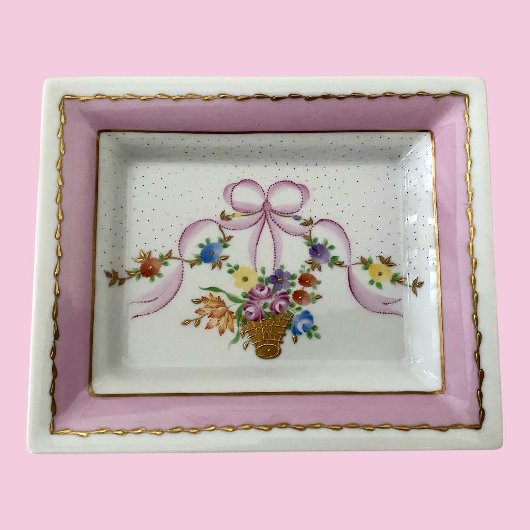 リモージュ「ロール セリニャック」 マリーアントワネット 手描き24金