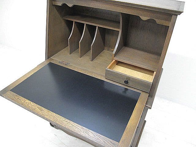 【神戸洋家具】ヴィンテージ ライティングビューロー 　ライティングデスク