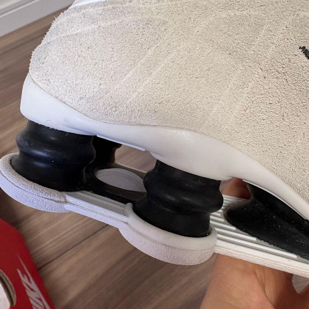 NIKE ナイキ ショックス R4 ホワイト25cm