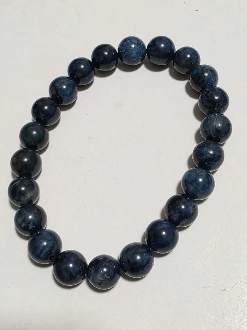 専用出品　8ミリ　ブルースギライトブレスレット