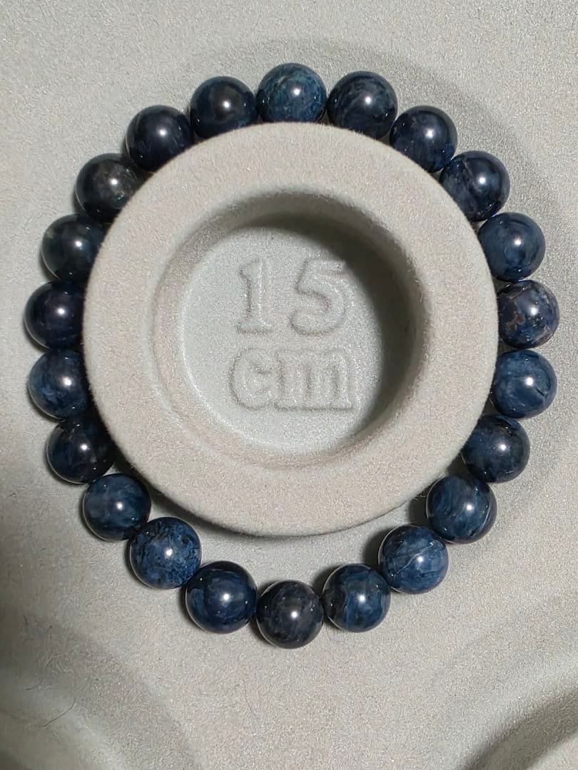 専用出品　8ミリ　ブルースギライトブレスレット