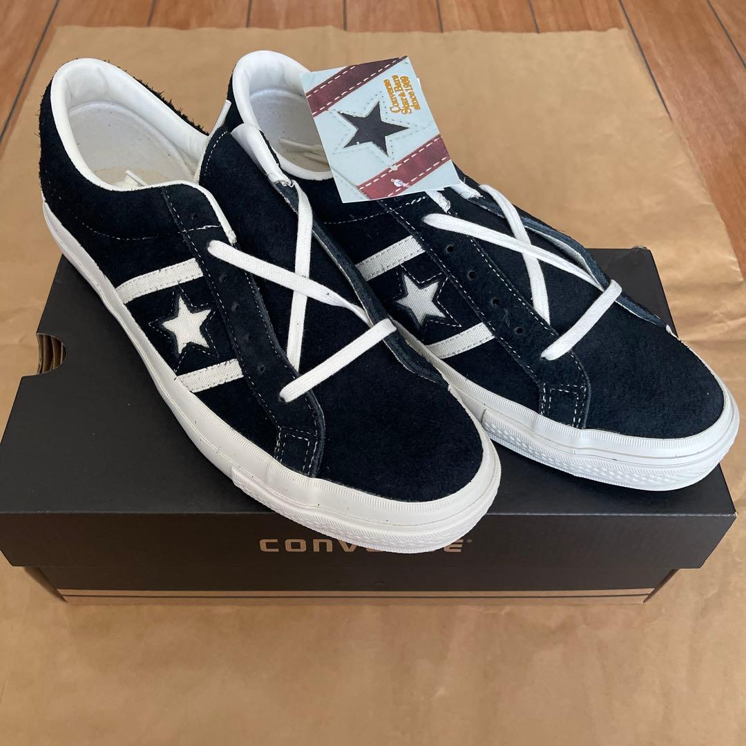 未使用品　コンバース　STAR&BARS スエード スニーカー